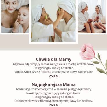 DZIEŃ MAMY W HARMONIA SPA